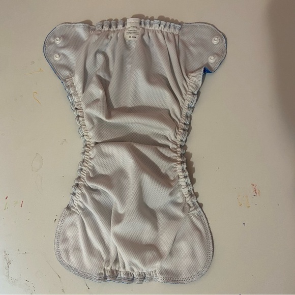 Applecheeks 2 Piece Swimming Set Bathing Suit Swim Diaper and Rash Guard 12-24 - Picture 7 of 9